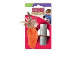 KONG kačių žaislas REFILLABLE CARROT morka