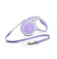 FLEXI NEW COMFORT virvelinis pavadėlis M 5M iki 20KG rožinis