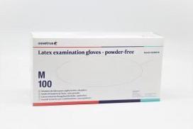 Lateksinės be pudros pirštinės M, baltos, N100, CVET, Covetrus