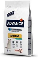 ADVANCE Cat Sterilized Sensitive 10 kg, sterilizuotoms katėms, lašiša ir ryžiai