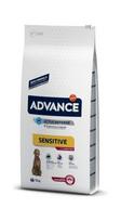 ADVANCE Dog Sensitive Lamb & Rice 12 kg, visų veislių šunims, ėriena ir ryžiai