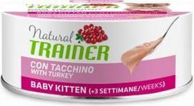 Natural Trainer Cat Baby Kitten kalakutiena, 6 × 80 g