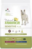 Natural Trainer Dog Sensitive Adult Medium/Maxi arkliena, 3 kg