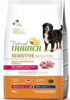 Natural Trainer Dog Sensitive No Gluten Adult Medium/Maxi triušiena, 3 kg