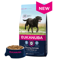 Eukanuba Mature & Senior Large Breed Chicken sausas maistas didelių veislių vyresniems šunims 15 kg