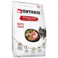 Ontario SP Cat Sterilised Lamb sausas maistas sterilizuotoms katėms 2 kg