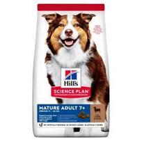Hill's Science Plan Mature Adult 7+ Medium su ėriena ir ryžiais, 2,5 kg