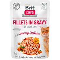 Brit Care Fillets in Gravy Salmon 85 g
