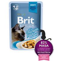 Brit Premium Cat Delicate Fillets in Gravy with Chicken 85 g