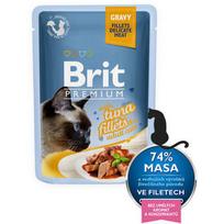 Brit Premium Cat Delicate Fillets in Gravy with Tuna 85 g