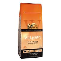 Willowy High Energy sausas šunų pašaras su ėriena ir ryžiais 4 kg