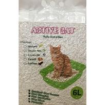 Active Cat Tofu Peach natūralus sulipantis kačių kraikas su sojų skaidulomis 6 l