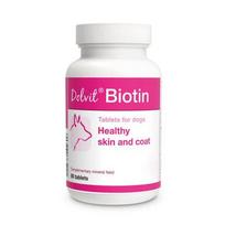 DOLVIT Biotin papildas šunų odai ir kailiui 90 tablečių