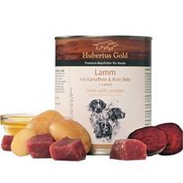 Hubertus Gold Lamb & Potato konservai šunims su ėriena, bulvėmis, burokėliais ir linų sėmenų aliejumi 800 g