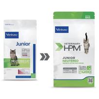 VIRBAC HPM Cat Junior Neutered jauniems katėms 1,5 kg