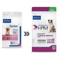 VIRBAC HPM Dog Senior Large & Medium Breed vyresniems didelių ir vidutinių veislių šunims 3 kg