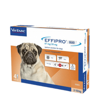 EFFIPRO DUO šunims (2-10 kg) 67/20 mg N4