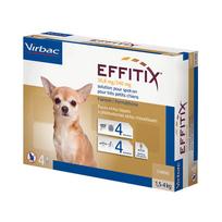 EFFITIX 26,8 mg/240 mg (1,5-4 kg) šunims N4