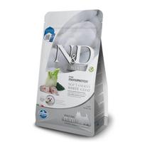 N&D DOG SPIRULINA SEA BASS FENNEL SOFT&SHINY WHITE COAT MINI 10 KG