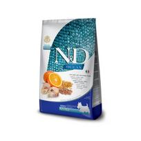 N&D DOG OCEAN ANCESTRAL GRAIN CODFISH ORANGE ADULT MINI 2,5 KG