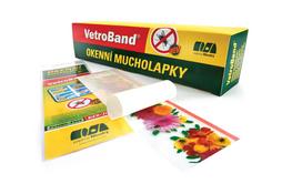 VETROBAND klijų plokštelės musėms gaudyti ant langų (2 vnt.)