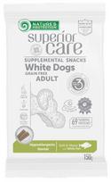 Natures Protection SUPERIOR CARE White Dogs Hypoallergenic Dental Grain Free su balta žuvimi 150 g