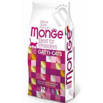 MONGE BWild Cat Grain Free Sterilised su tunu ir žirniais 10 kg