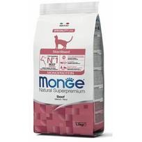 MONGE Sterilised Monoprotein su jautiena 1,5 kg
