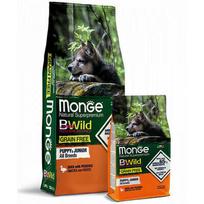 MONGE BWILD Grain Free Puppy & Junior su antiena ir bulvėmis 12 kg