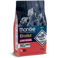 MONGE BWILD Low Grain Puppy & Junior su elniena 12 kg