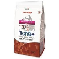 MONGE Extra Small Adult su ėriena, ryžiais ir bulvėmis 2,5 kg