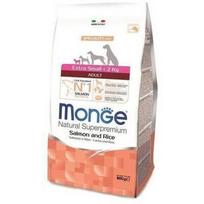 MONGE Extra Small Adult su lašiša ir ryžiais 0,8 kg
