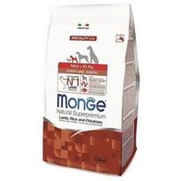 MONGE Mini Puppy & Junior su ėriena ir ryžiais 2,5 kg
