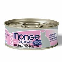 Monge Delicate vištiena su kumpiu 80 g