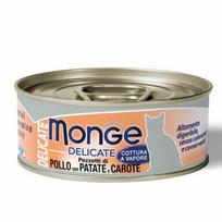 Monge Delicate vištiena su bulvėmis ir morkomis 80 g