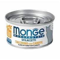 Monge Flakes Monoproteinic cat kalakutiena ir morkos 80 g