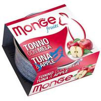 Monge Fruits tunas ir obuolys 80 g