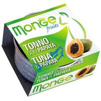 Monge Fruits tunas ir papaja 80 g