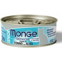 Monge Jelly tuno filė su ančiuviais Senior 80 g