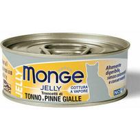 Monge Jelly geltonpelekio tuno gabalėliai Adult 80 g