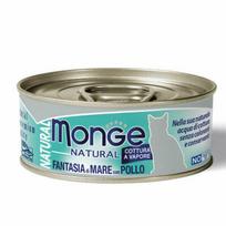 Monge Natural Acqua jūros gėrybės su vištiena 80 g