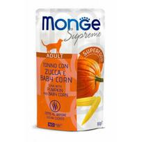 Monge Supreme pouches tunas su moliūgu ir jaunaisiais kukurūzais Adult 80 g