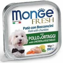 Monge Fresh paštetas su vištiena ir daržovėmis 100 g