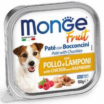 Monge Fruit vištiena ir avietės 100 g
