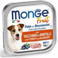 Monge Fruit kalakutiena ir mėlynės 100 g