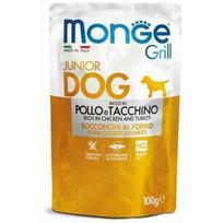 Monge Grill Pouch JUNIOR vištiena ir kalakutiena 100 g