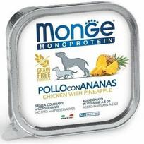 Monge Monoproteinic Fruits paštetas su vištiena ir ananasais 150 g