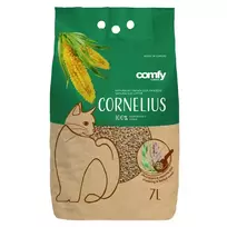 Comfy Cornelius 100 % natūralus kukurūzų kraikas su žolės kvapu, 7 l