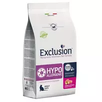 EXCLUSION Hypoallergenic su kiauliena ir bulvėmis katėms 300 g