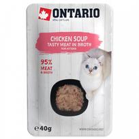Ontario sriuba kačiukams su vištiena, morkomis ir ryžiais 40 g